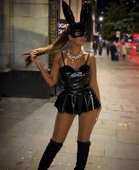 Ariana Grande Dangerous Woman Bunny Cosplay Costume | Etsy | Celebrity outfits, Halloween ...