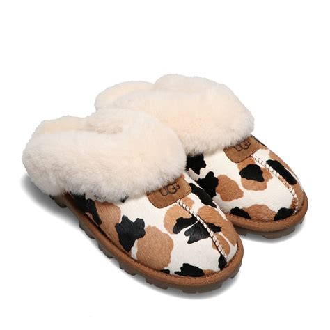 UGG Coquette Cow Print CHESTNUT 21FW-I