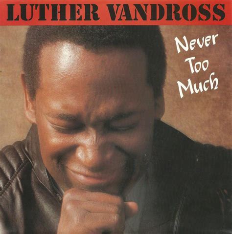 Luther Vandross Never too much (Vinyl Records, LP, CD) on CDandLP