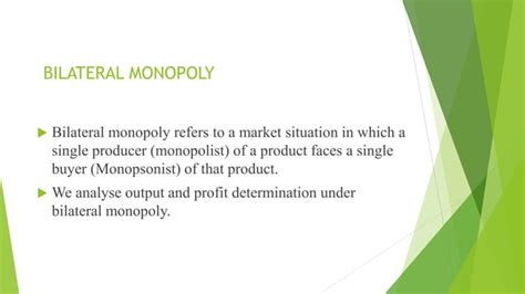 Bilateral monopoly | PPT