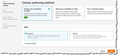 New – AWS Step Functions Workflow Studio – A Low-Code Visual Tool for ...