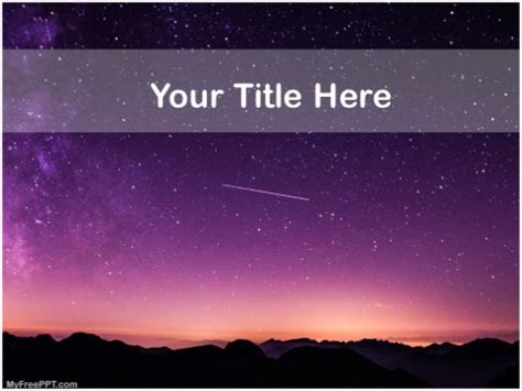 Free Astronomy PPT Template - Download Free PowerPoint PPT