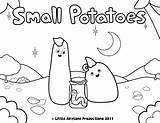 erica kepler Small Potatoes Coloring Pages sketch template