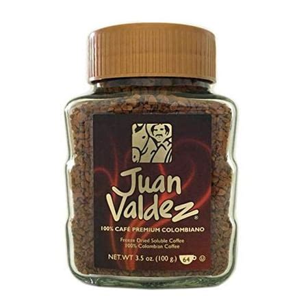 Juan Valdez 100% Colombian Freeze Dried Instant Coffee, 3.5 Oz - Walmart.com - Walmart.com