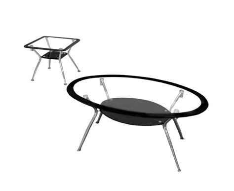 Oval Glass Top Coffee table BM 029 | Contemporary
