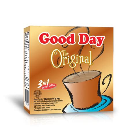 Minuman Kopi - Good Day 3 in 1 Instant Coffee The Original 100gr ...