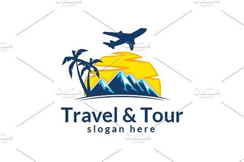 Travel and Tour Logo Template | Travel and tours logo, Travel logo, Travel agency logo