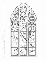 Cathedral Coloring Pages sketch template