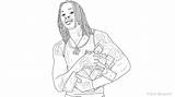 How To draw King Von Step By 2021  YouTube sketch template