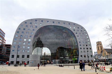 Markthal in Rotterdam editorial photo. Image of stalls - 164158481