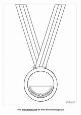 Olympic Medal Coloring Pages sketch template