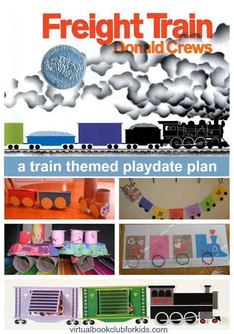 Train Crafts and Activities for Kids {Freight Train by Donald Crews ...