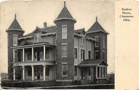 The Belvidere Mansion-Tourist attraction in Claremore OK (Old photo ...