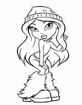 Bratz Coloring Pages Free Printable sketch template