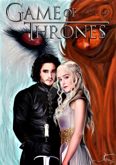 Daenerys Targaryen and Jon Snow by LeenCandice on DeviantArt