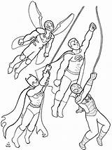 Superhero Coloring Pages  Best Coloring For Kids sketch template