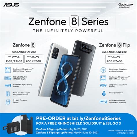 Asus Zenfone 8 Official Price in Philippines, Specs and Features