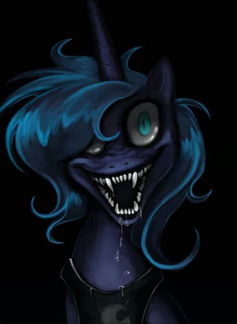 Best 43 Art - Creepy My Little Pony images on Pinterest | Ponies, Pony ...