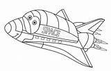 Space Shuttle Kids Coloring Pages sketch template