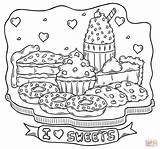 Sweets coloring Page  Free Printable Coloring Pages sketch template
