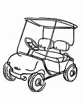Golf Club Line Art Coloring Page Free Printable PDF sketch template