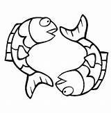 Zodiac Pisces coloring Page  Download Print Or Color Online For Free sketch template