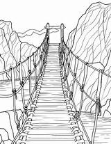29 Scenic Landscape Coloring Pages  Our Mindful Life sketch template