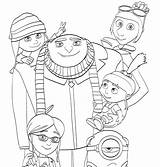 Despicable Me 3 Coloring Pages To Download And Print For Free sketch template