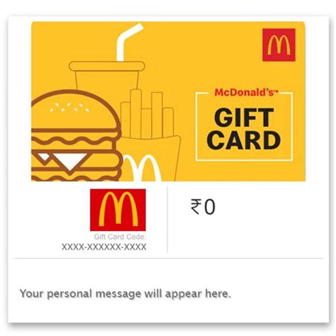 McDonalds Gift Card | ubicaciondepersonas.cdmx.gob.mx