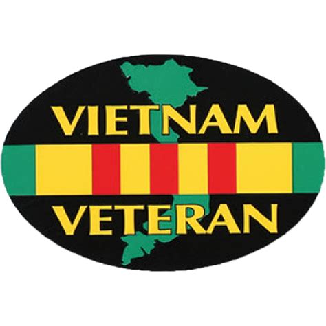 Mitchell Proffitt Vietnam Veteran Vietnam Campaign Ribbon Oval Magnet | Logo Gear | Food & Gifts ...