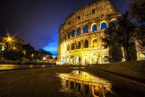 Colosseum Arena and Underground by Night Guided Tour (75 Min.)