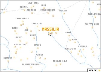 Massília (Mozambique) map - nona.net