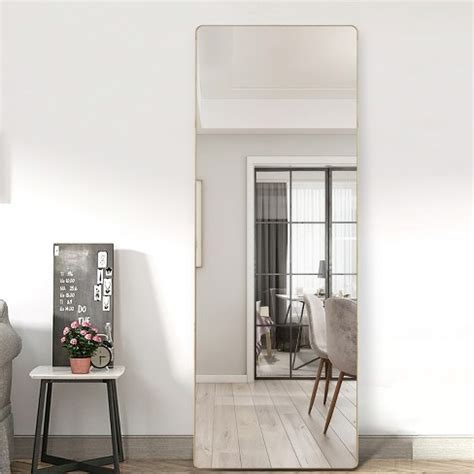 Odele Full Length Mirror 64"x21" Large Mirror - The Pop Home, Wood : Target