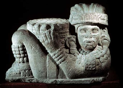 'Chac Mool' - Intriguing Life-Size Figure Carved In Single Stone ...