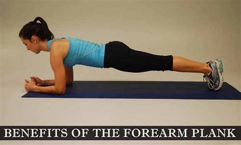 Forearm plank muscles workout at home & its benefits - Fitness