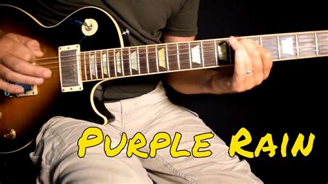 Prince - Purple Rain solo cover - YouTube