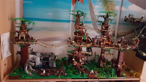 Neues Ewok Village . Star Wars . Lego . Moc . Lego Ewok, Endor, Lego ...