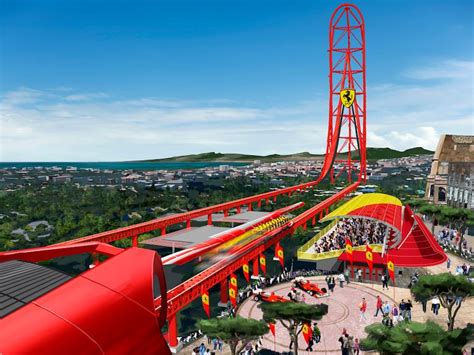 Ferrari land à port aventura : Le parc d'attraction Ferrari ! - Blog Quartier Des Jantes