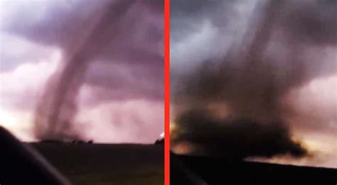 Monster Tornado Nearly Hits Storm Chaser In Horrifying New Video