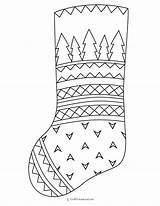 23 Christmas Stocking Coloring Pages Free sketch template