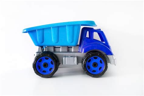 Premium Photo | Colorful large blue plastic dump truck tip lorry car ...