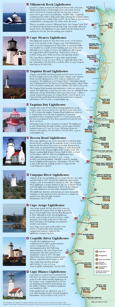 Oregon coast lighthouses, by the Oregon Parks and Recreation Department ...