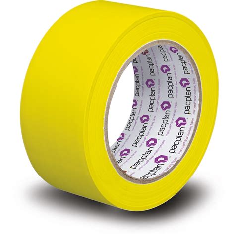 Yellow Floor Masking Tape - 18 Rolls x 33 meters | The PPE Online Shop