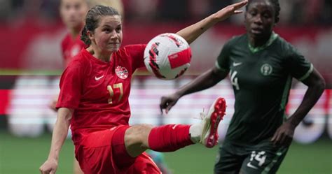 Olympic gold celebration tour: Canada defeats Nigeria 2-0 in women’s ...