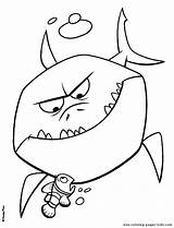 Bruce The Shark Coloring Pages  Coloring Nation sketch template