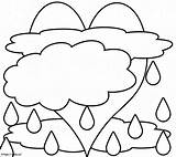 Big Cloud coloring page sketch template