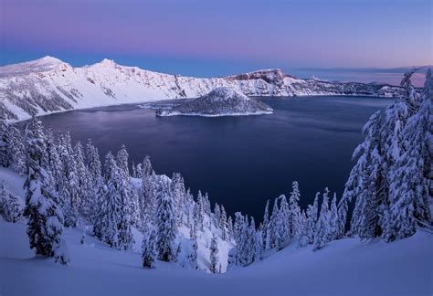 Crater Lake NP Winter on Behance