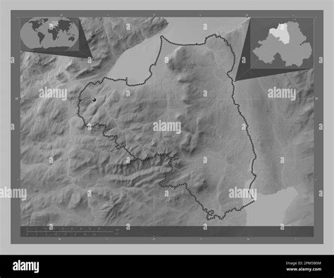 Map of londonderry Black and White Stock Photos & Images - Alamy