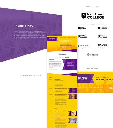 NYU Alumni College Campaign - Paragon Design Group