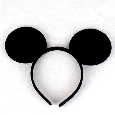 Black Mouse Ears Headband | Partyrama